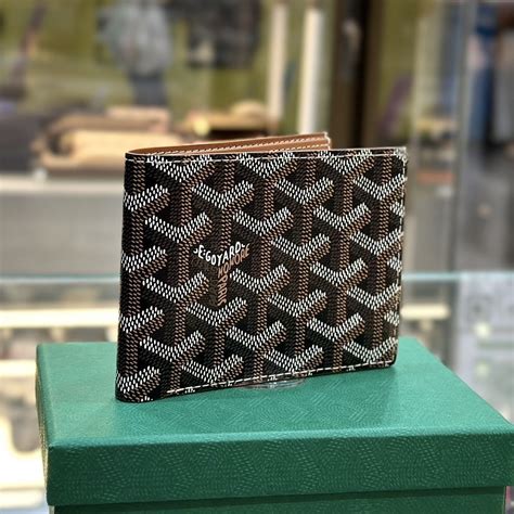 price of goyard bifold wallet|authentic goyard wallet.